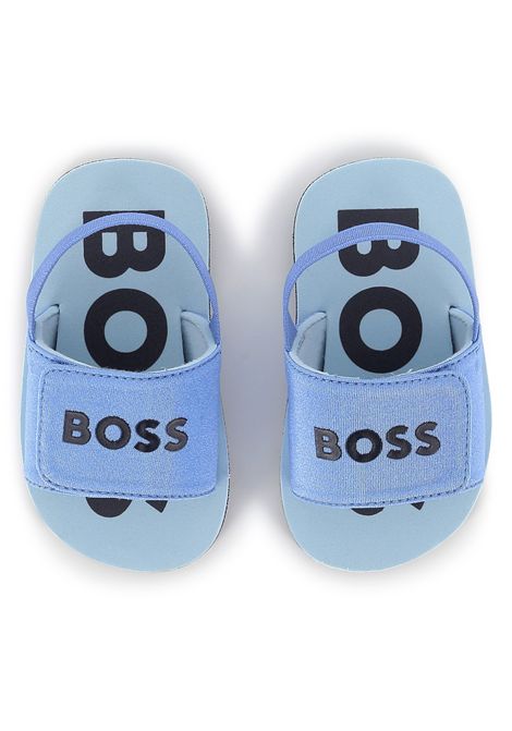 Sandali con stampa HUGO BOSS KIDS | J5215684B